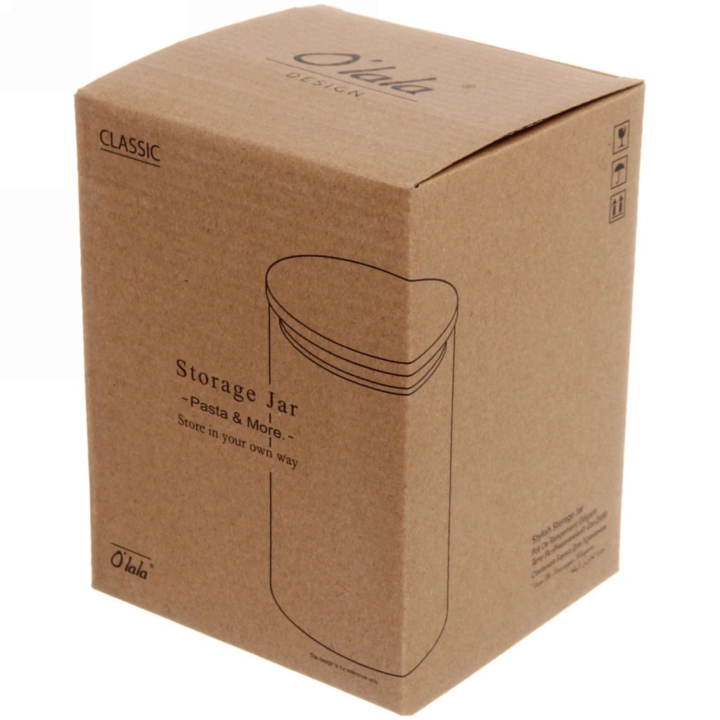 Банка для продуктов стеклянная 950мл "Olala"