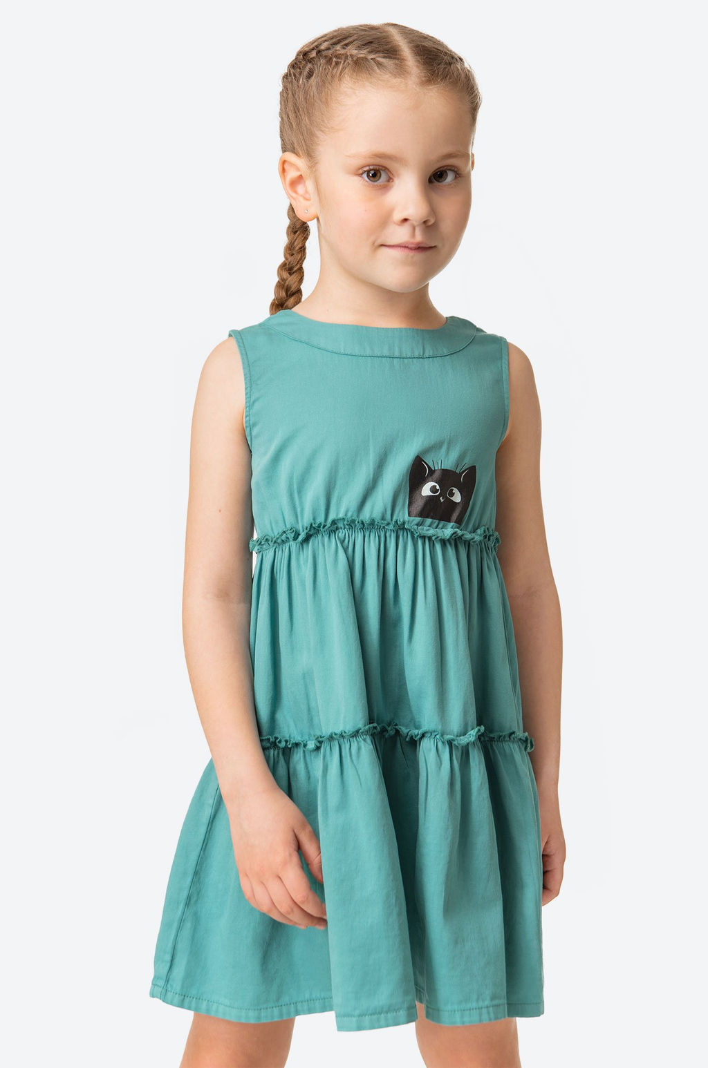 Летний сарафан из сатина для девочки Bonito  фото 22