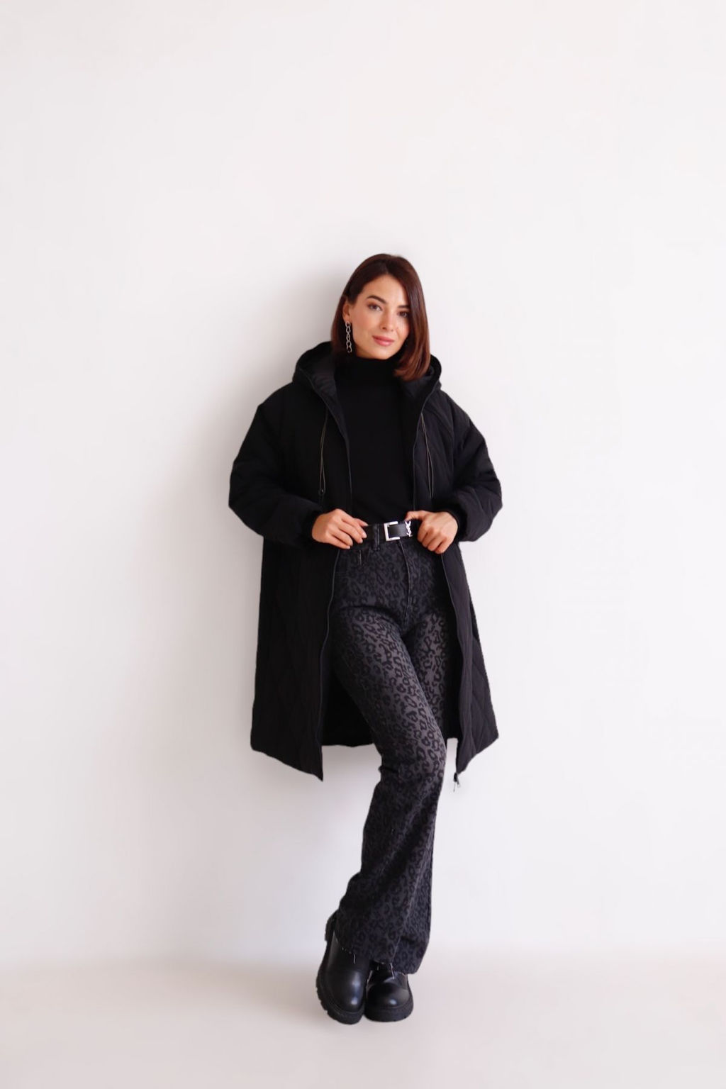 Martichelli Пальто демисезонное чёрное  фото 7