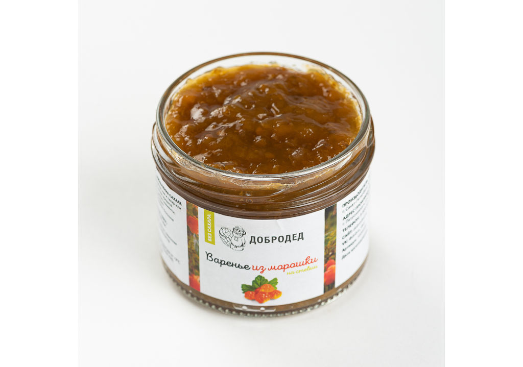 Варенье из морошки без сахара 250 г