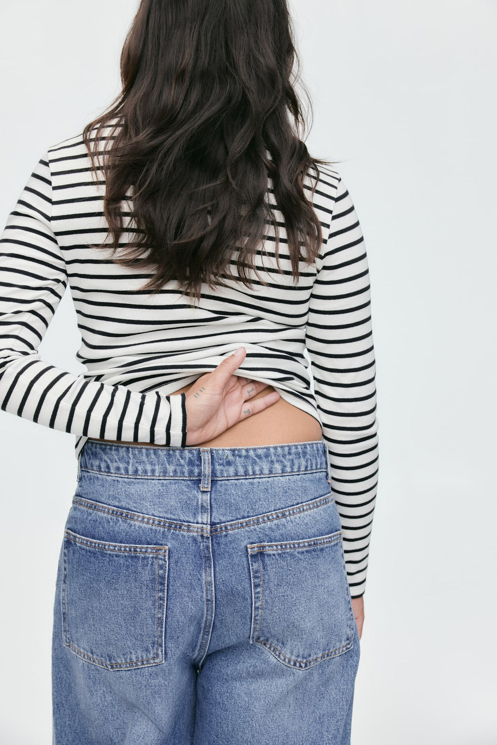 Camiseta de algodon acanalado - H&m фото 4