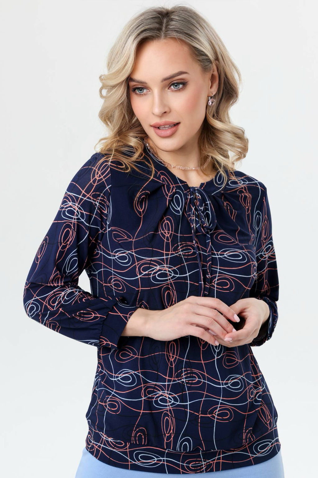 Блузка женская 7037/05/Оливковый - Rise фото 3