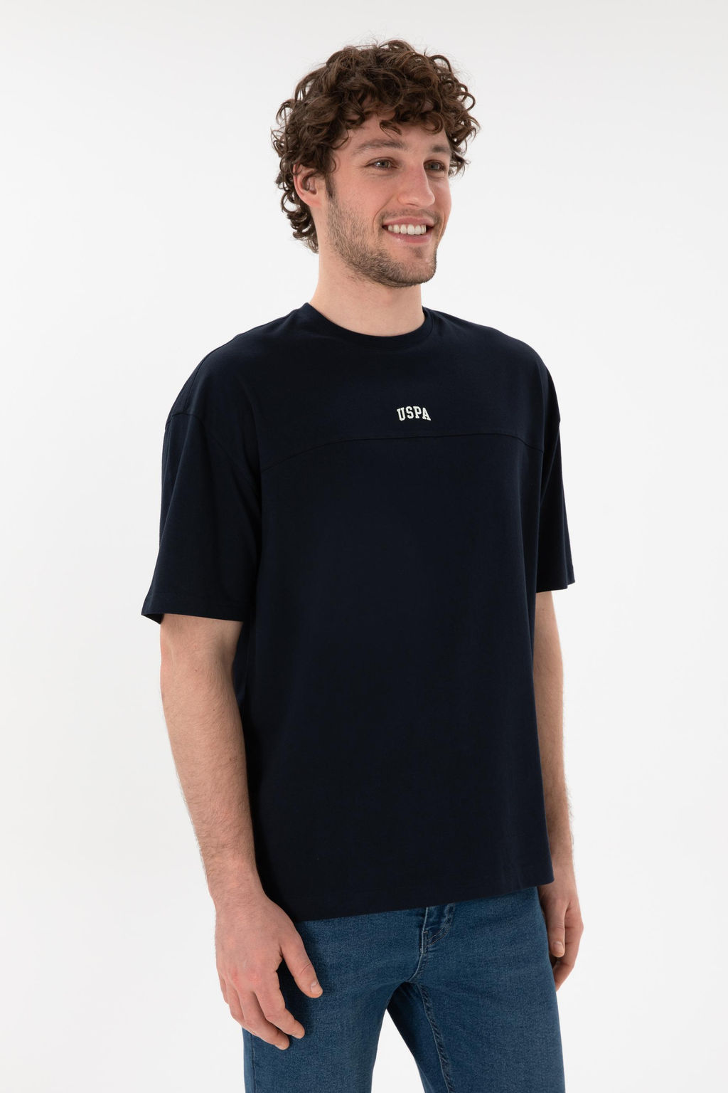 Erkek Comfort Fit Bisiklet Yaka Lacivert Ti__rt Sepette S_rpriz _ndirim - U.s. polo assn фото 2