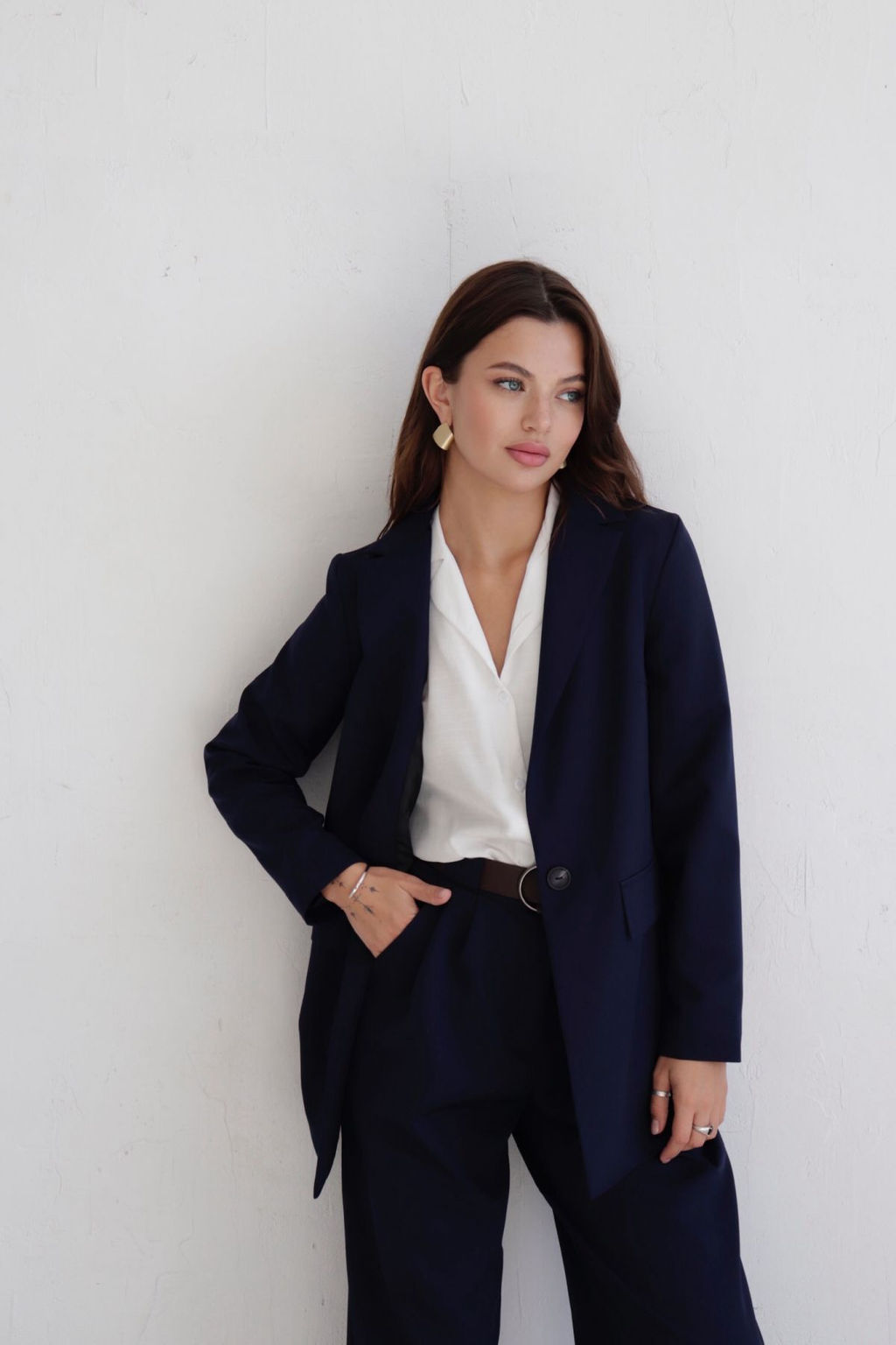 Жакет удлинённый с английским воротником - Martichelli фото 206