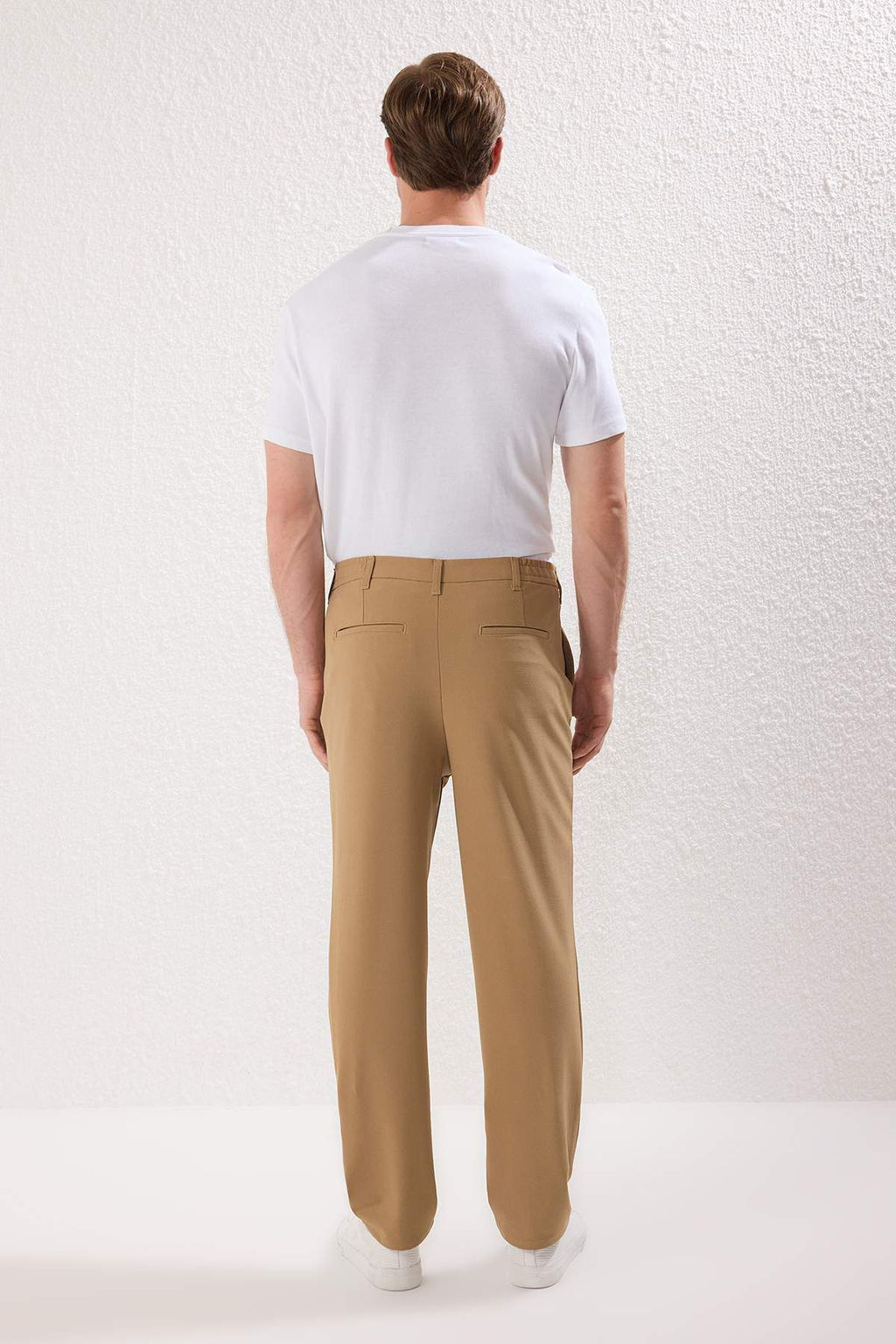 TRENDYOL MAN Siyah Wideleg Baggy Rahat Kal?p Dokuma Kumas Pantolon TMNSS25PL00009 - Trendyolmilla фото 5