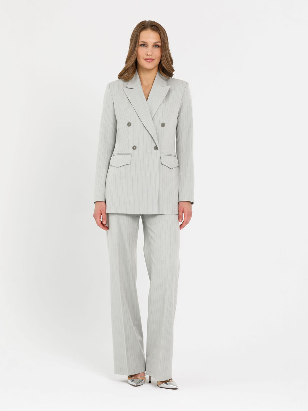 Брюки в полоску - Marchello marchellini фото 2