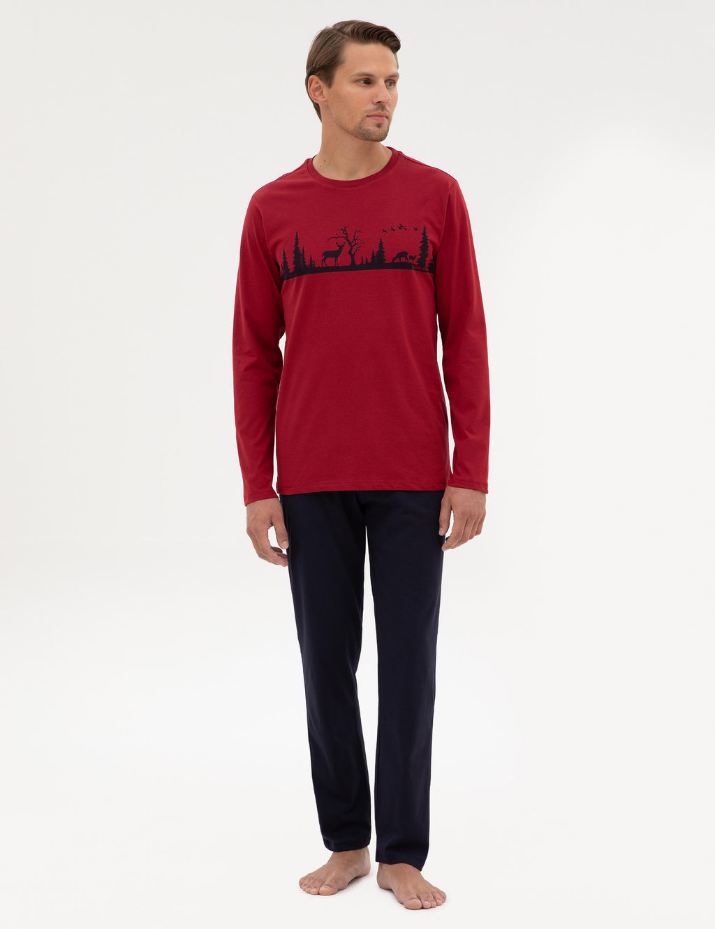 Bordo Pijama Tak_m_ - Pierre cardin фото 4