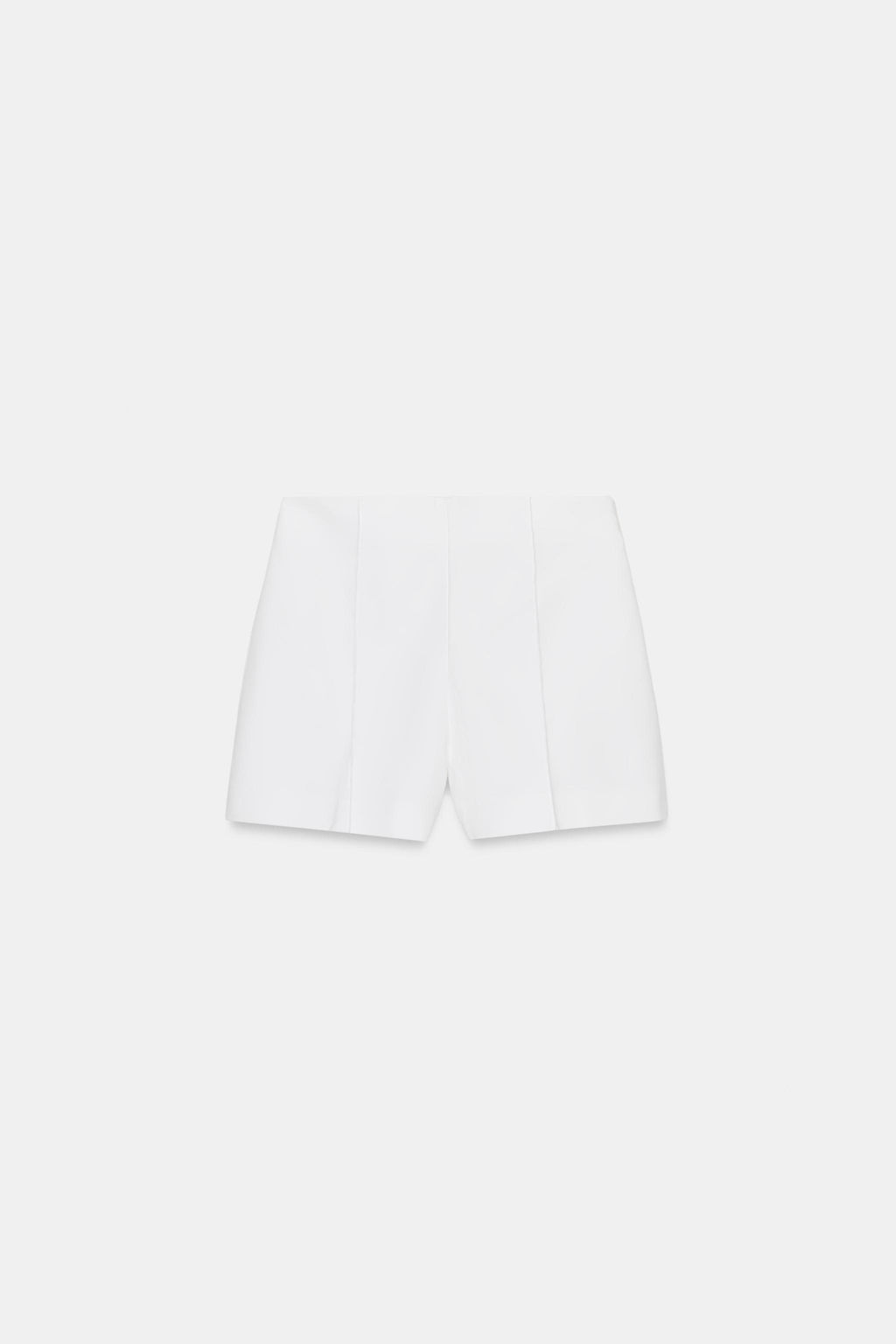 SHORTS TIRO ALTO / Blanco - Zara фото 4