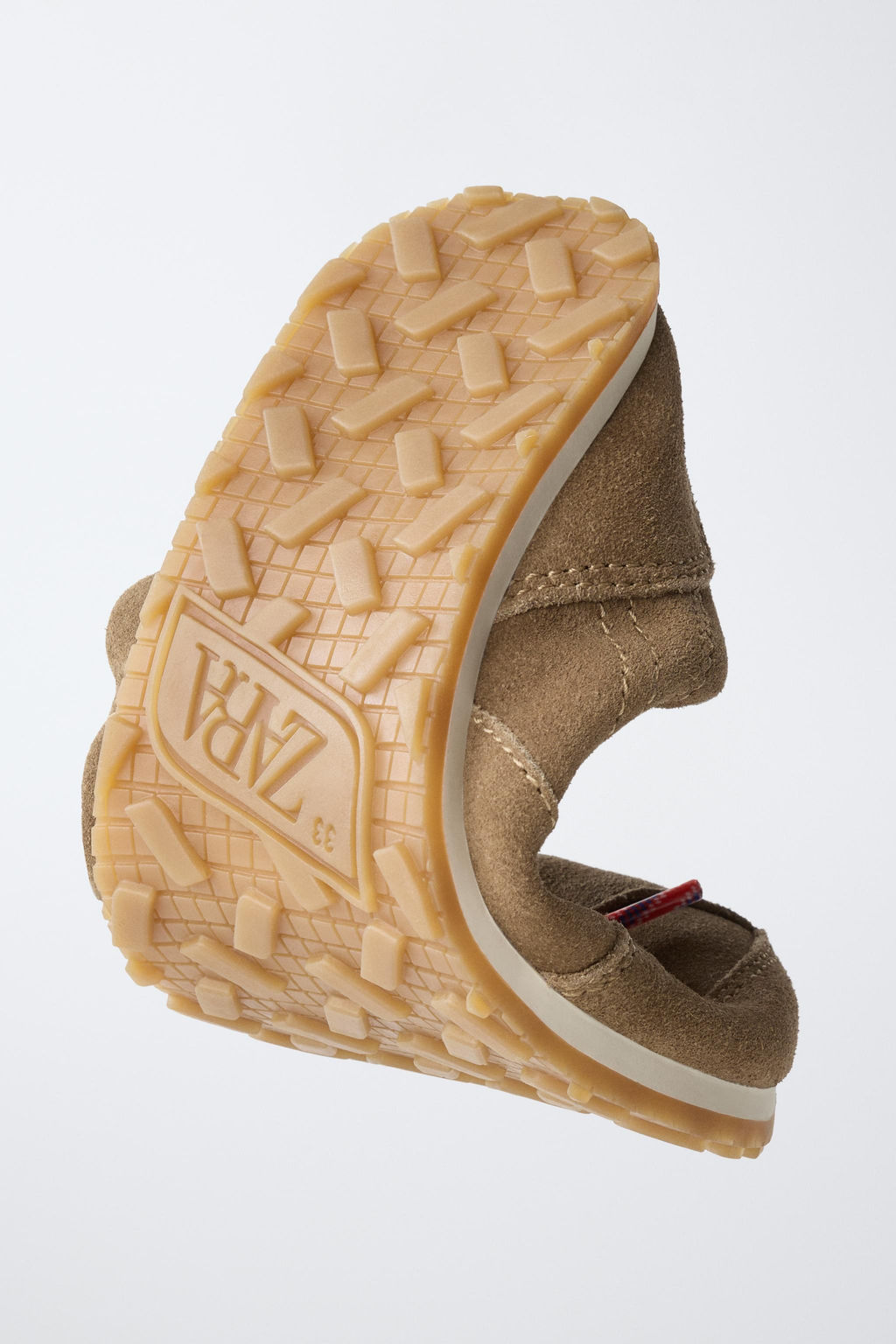 ZAPATILLA DEPORTIVA BAREFOOT PIEL / Marr?n - Zara фото 5