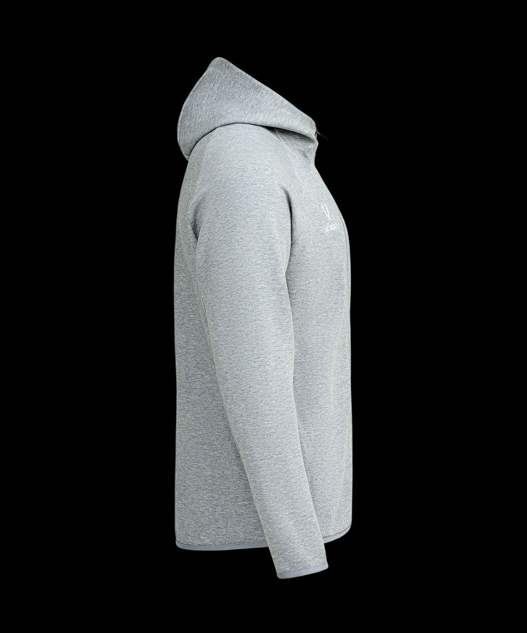 Худи на молнии JOGEL ESSENTIAL Athlete Hooded FZ Jacket, серый  фото 2