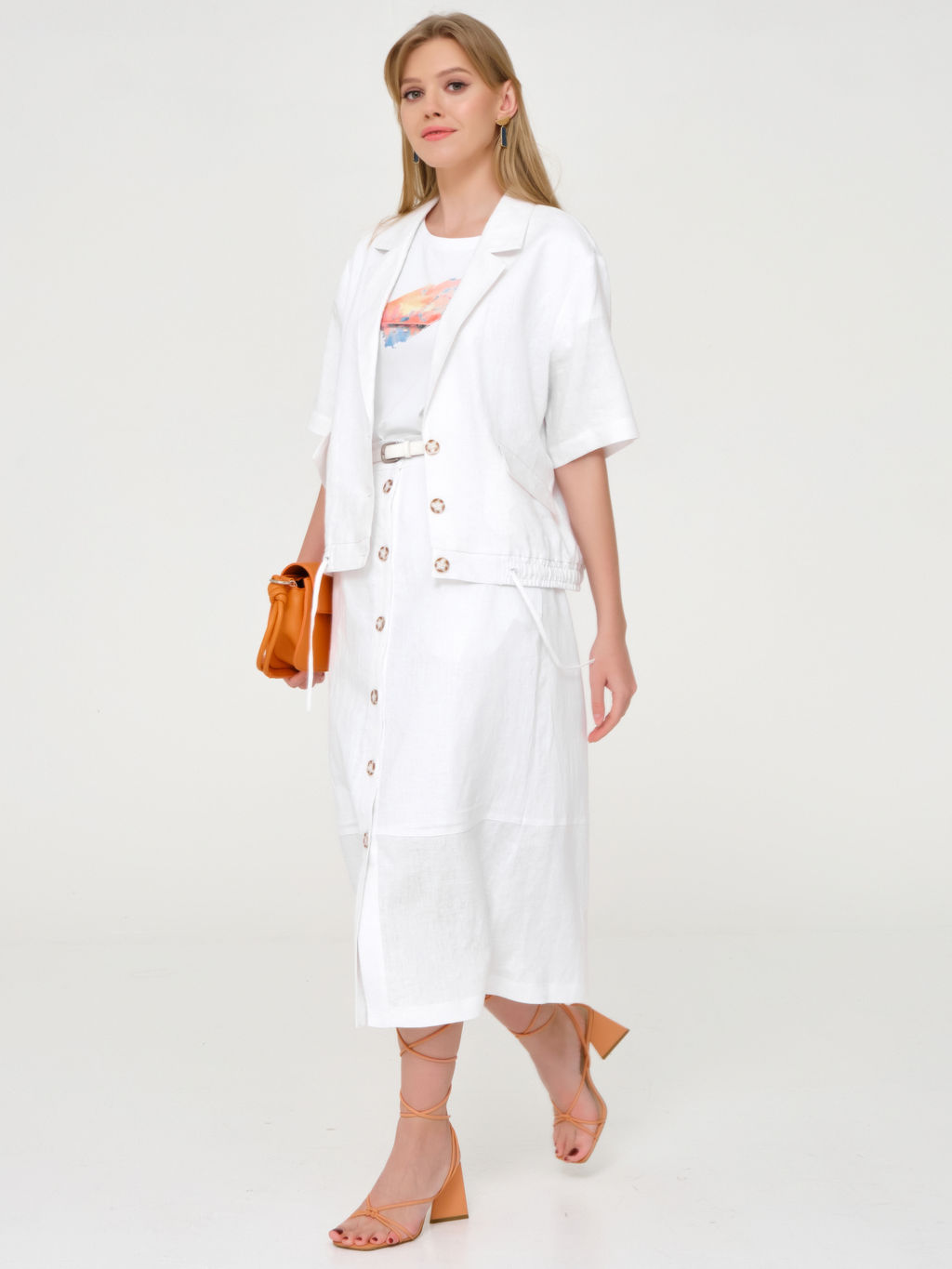 Жакет изо льна - Stilla фото 3