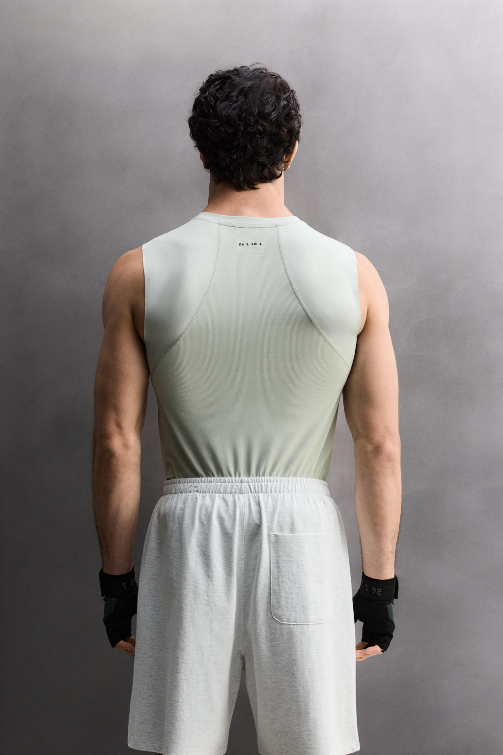 CAMISETA TANK PRIMERA CAPA / Verde agua - Zara фото 3