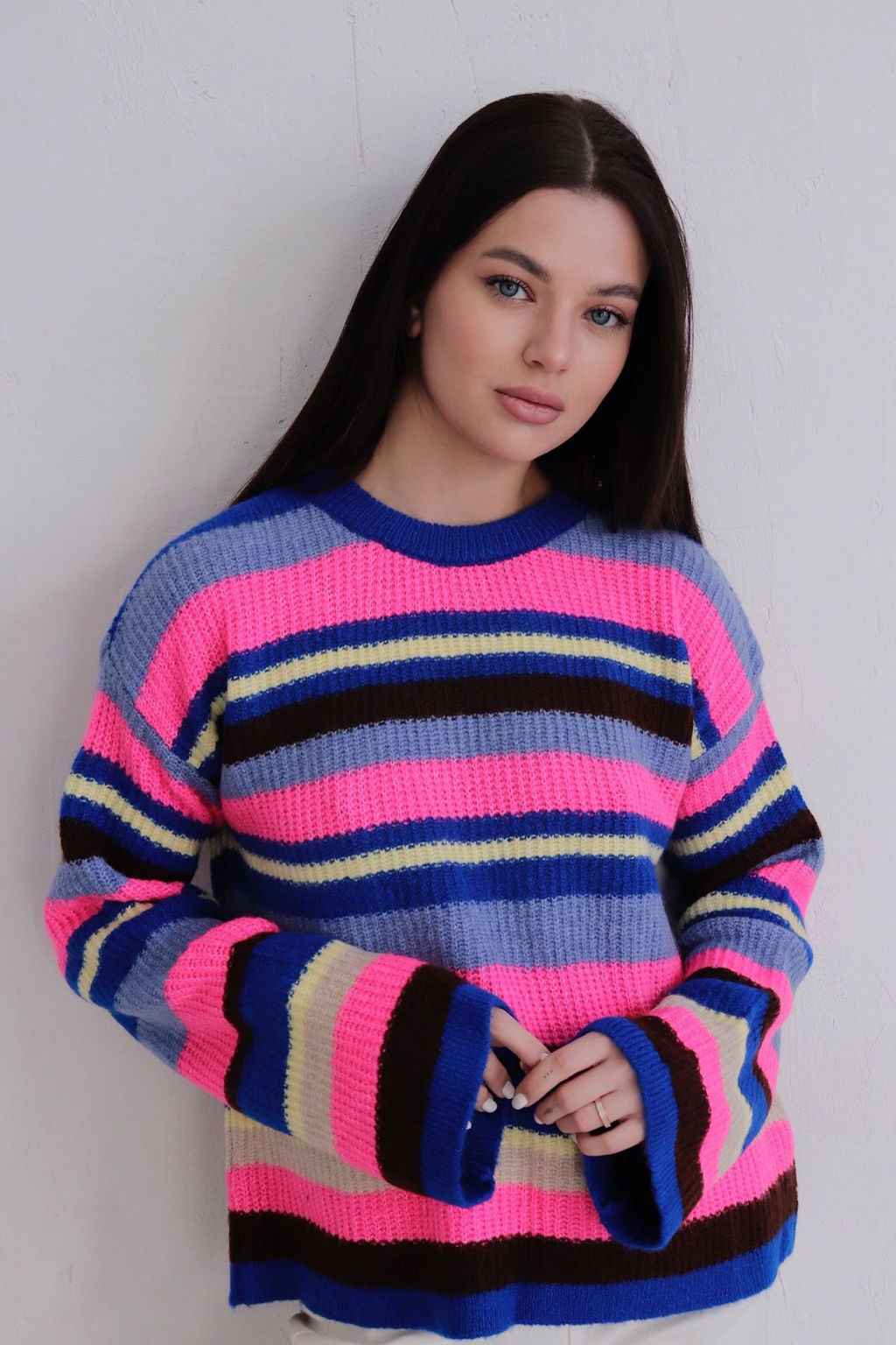 11191 Джемпер в полоску - Martichelli фото 16