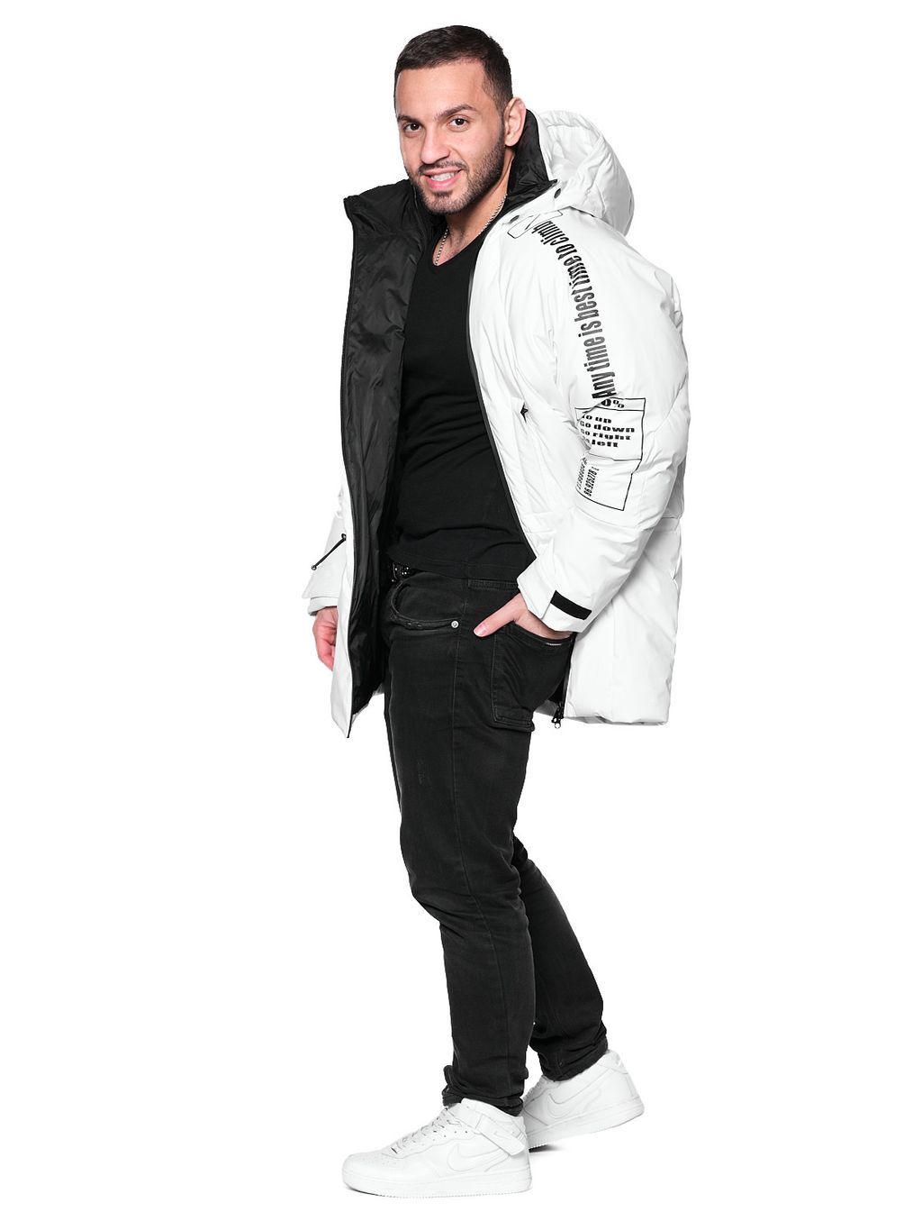 Куртка A-068 Красный - Snow headquarter фото 16