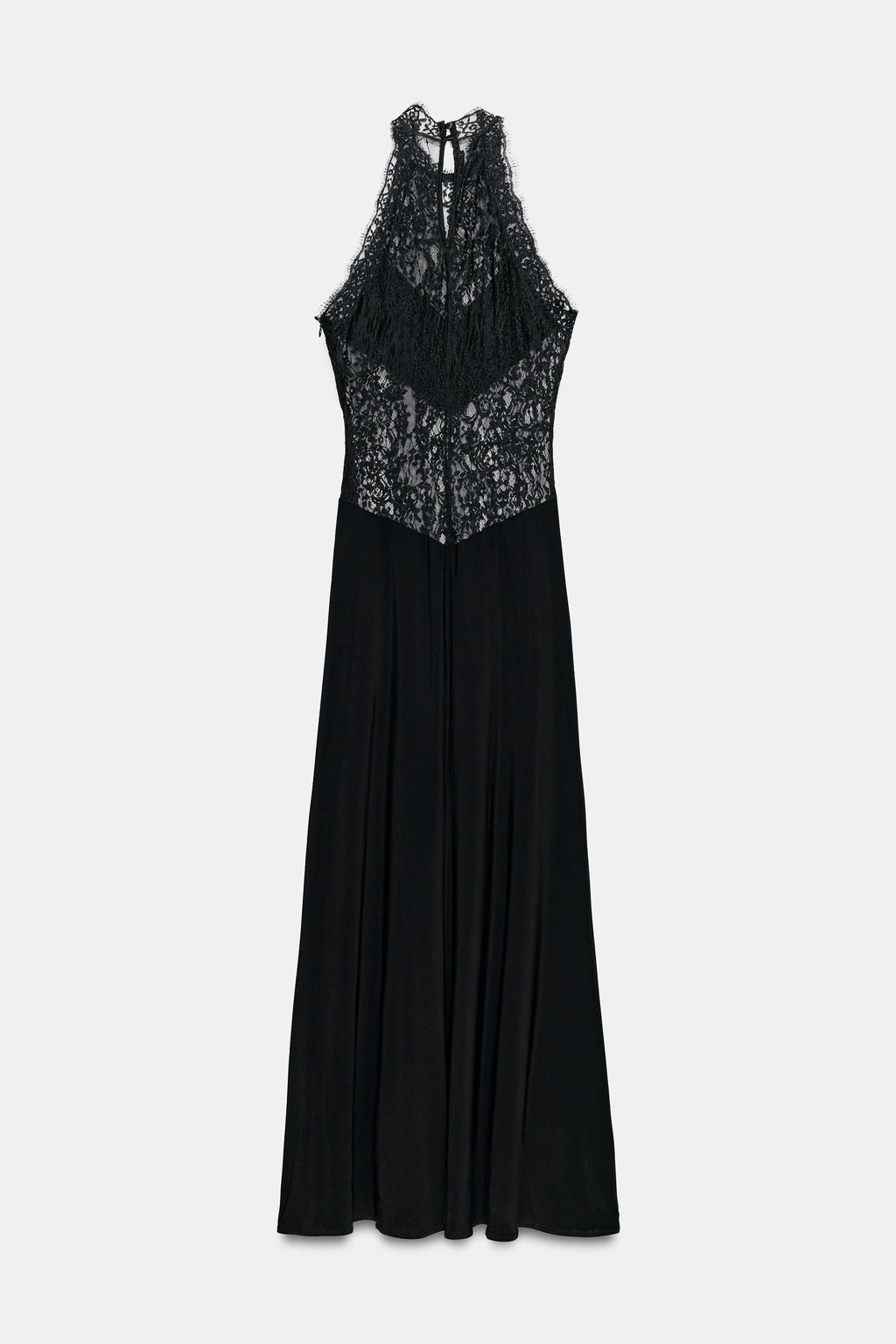VESTIDO LENCERO ENCAJE / Negro - Zara фото 10