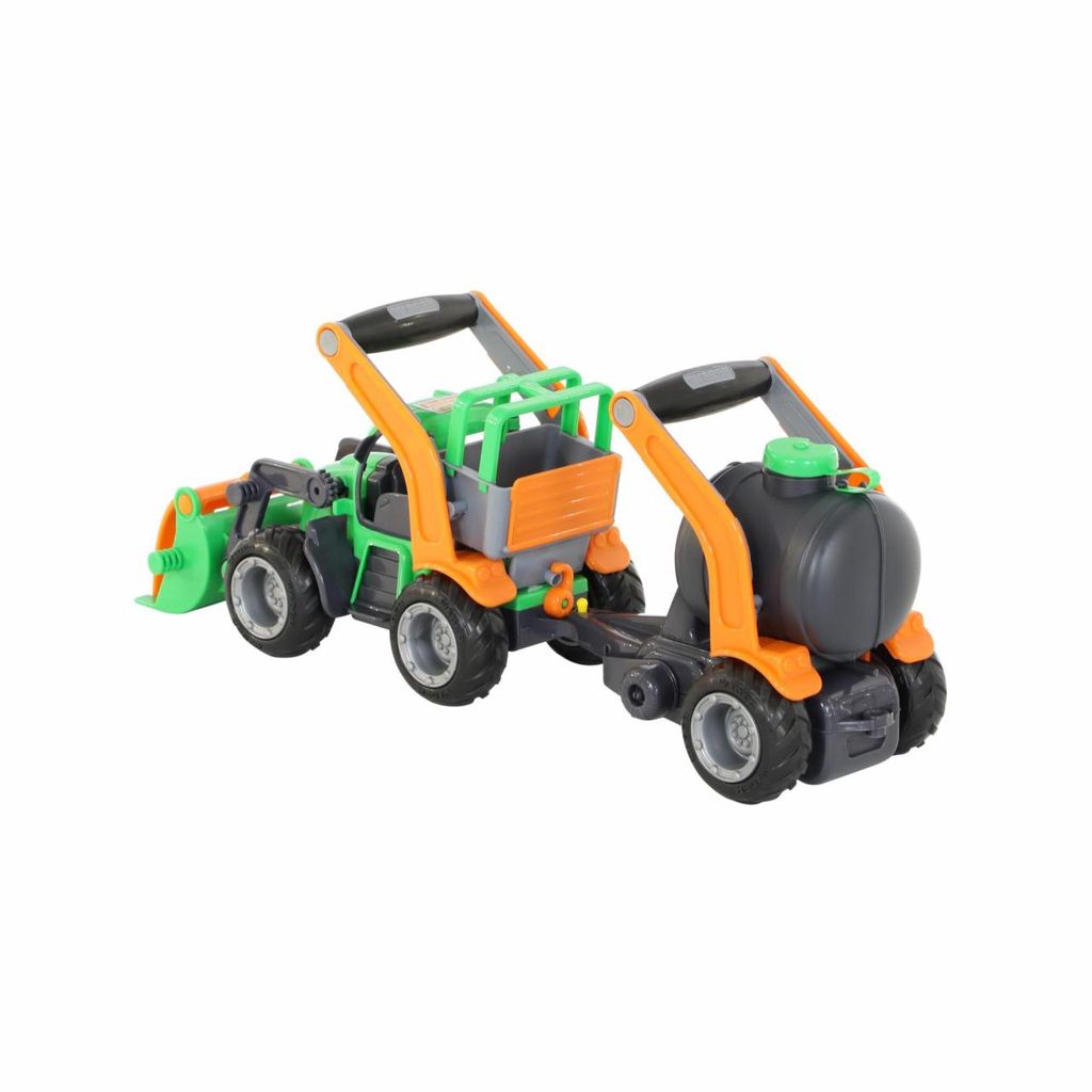 ГрипТрак, трактор-погрузчик с цистерной (в сеточке) - Полесье фото 6