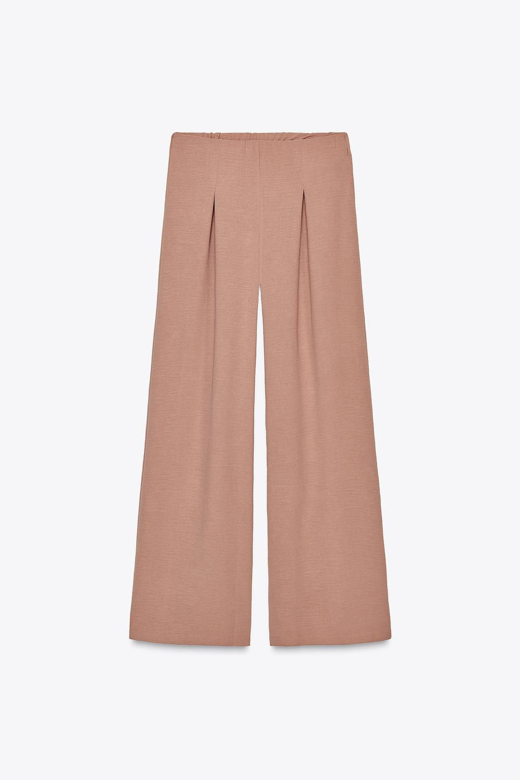 LOOSE-FITTING DARTED TROUSERS - Zara фото 11