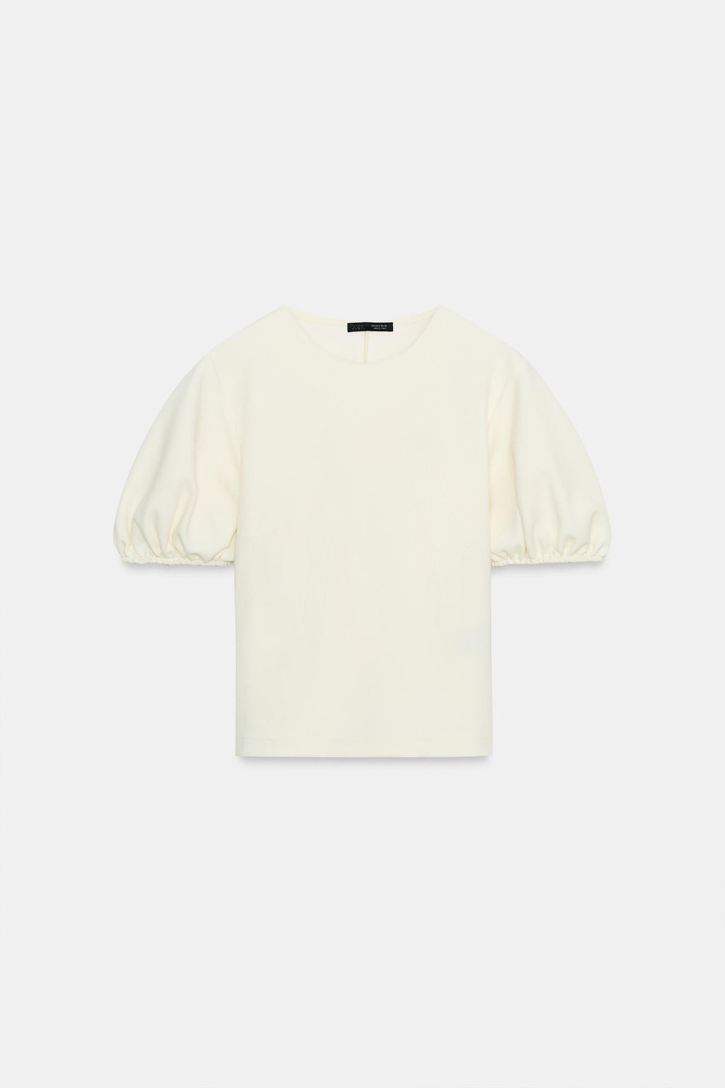 TOP MANGA ABULLONADA / Crudo - Zara фото 8