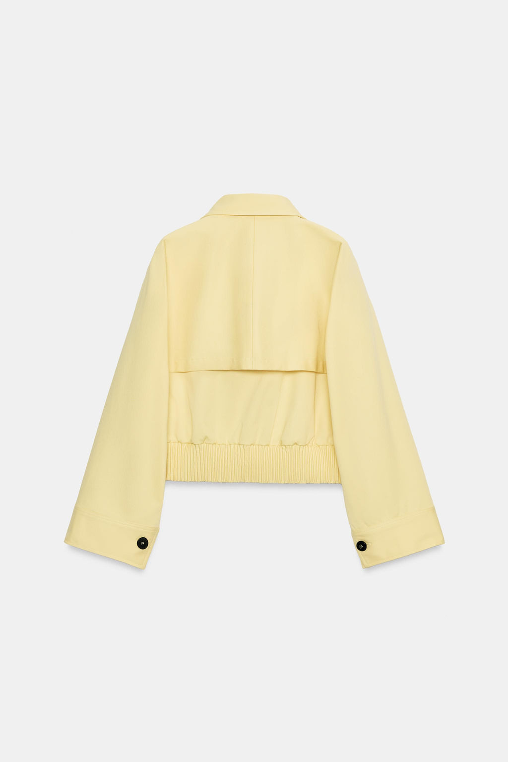 CHAQUETA CORTA ZW COLLECTION / Amarillo - Zara фото 3