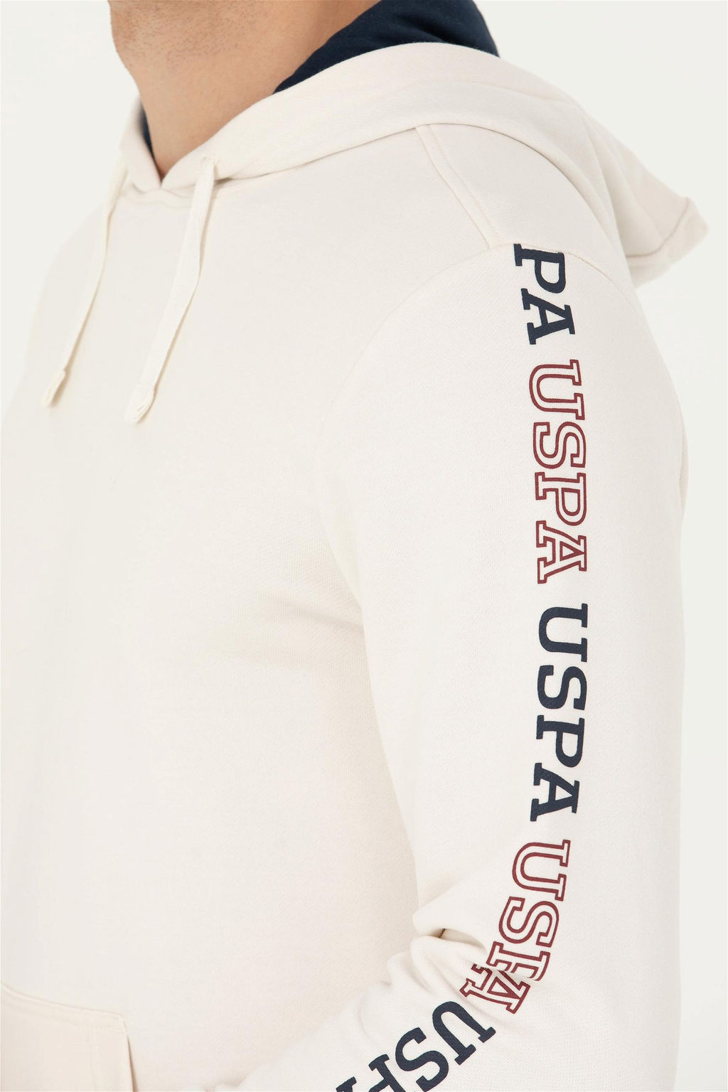 U. S. Polo Assn Мужская толстовка с капюшоном и камнем - U.s. polo assn фото 14