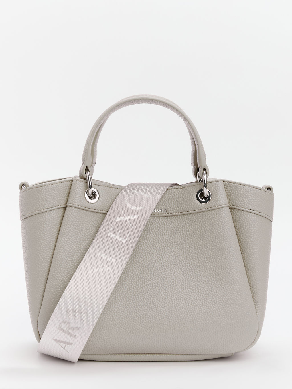 Женский тоут ARMANI EXCHANGE WAVE Артикул 4081520, серо-бежевый