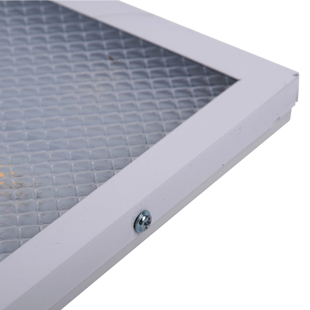ULP-Q105 6060-72W/6500K WHITE Светильник светодиодный потолочный универсальный. Дневной свет (6500K). Рассеиватель призма. Встроенный и/п. Корпус белый. ТМ Volpe