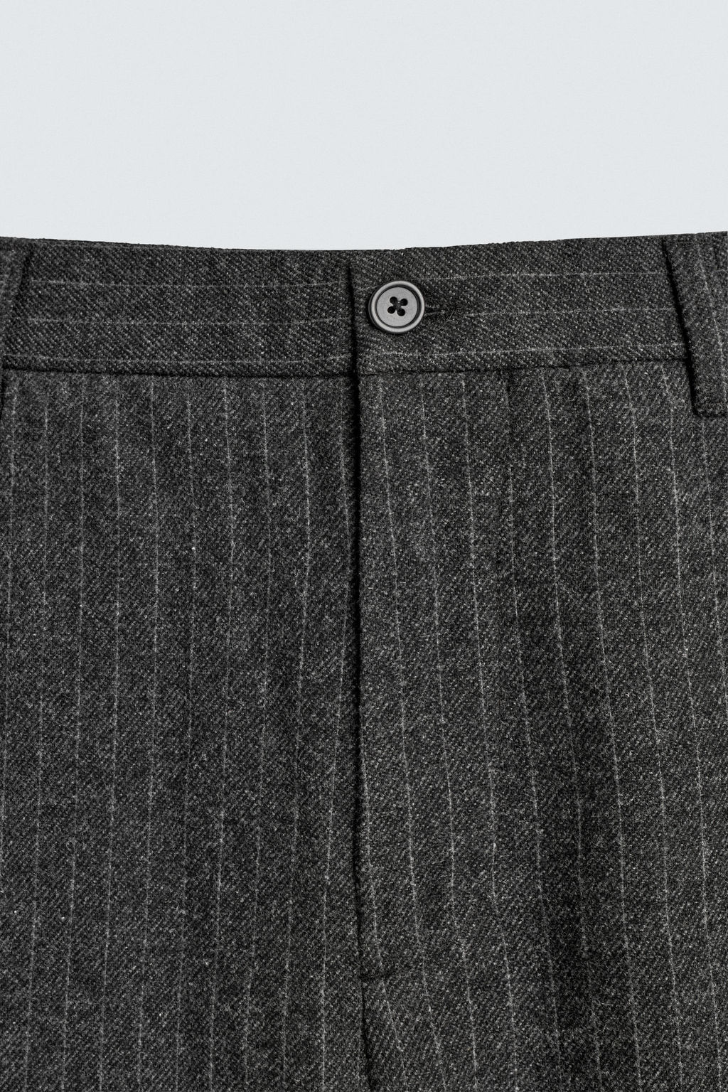 RELAXED FIT PINSTRIPED TROUSERS - Zara фото 9