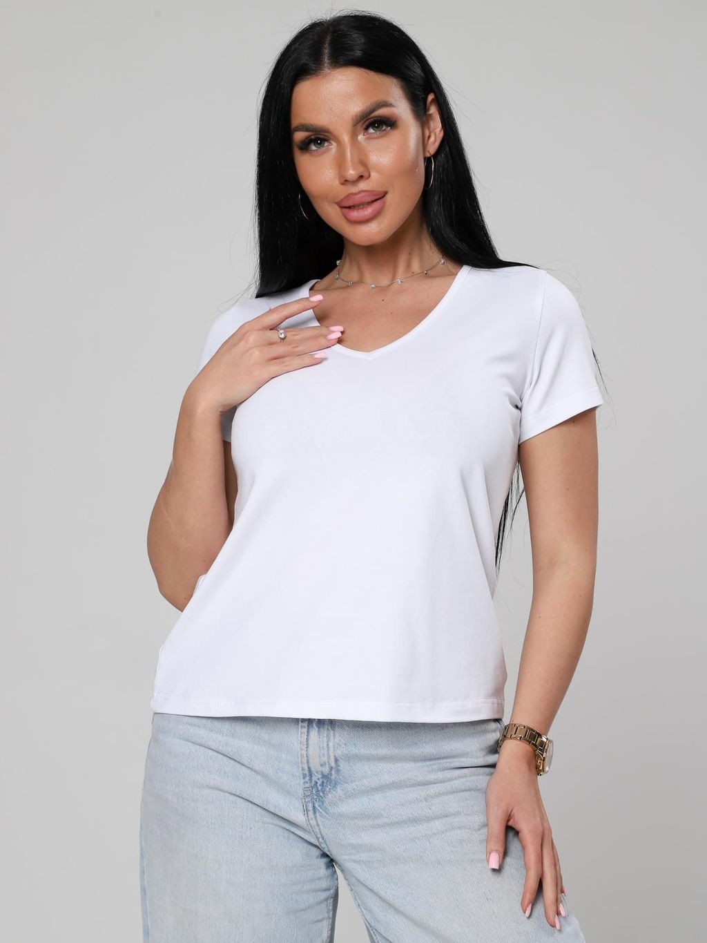 IV-CAPRIZ Заира - футболка из хлопка с лайкрой