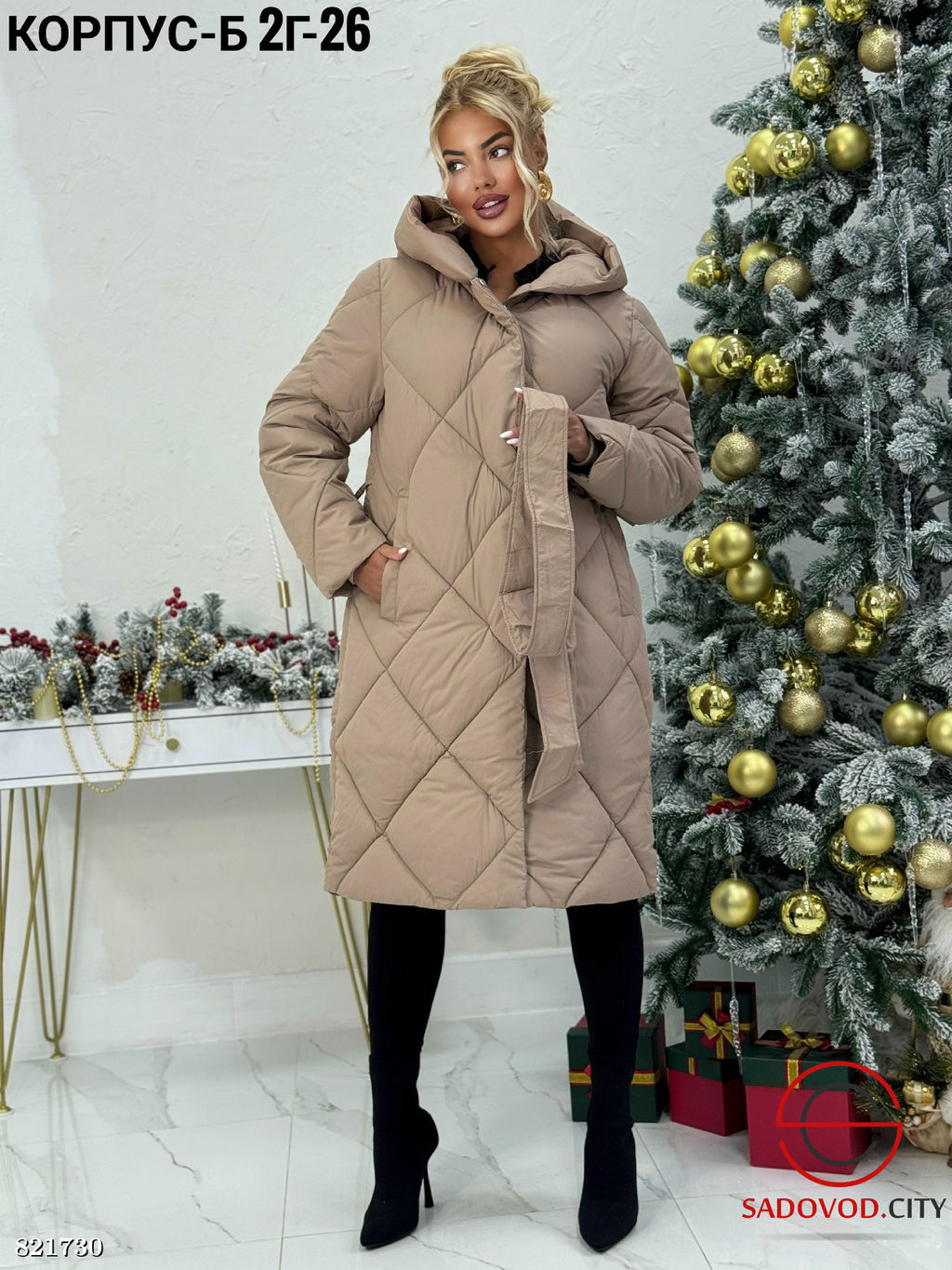 Куртка женская с капюшоном - Bruno фото 3