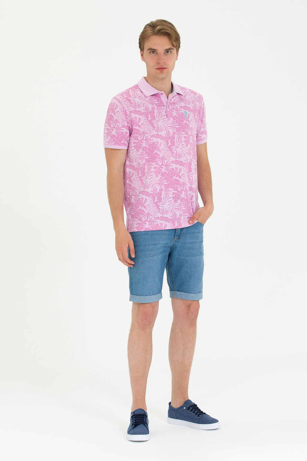 U. S. Polo Assn Мужская футболка-поло Magnolia - U.s. polo assn фото 4