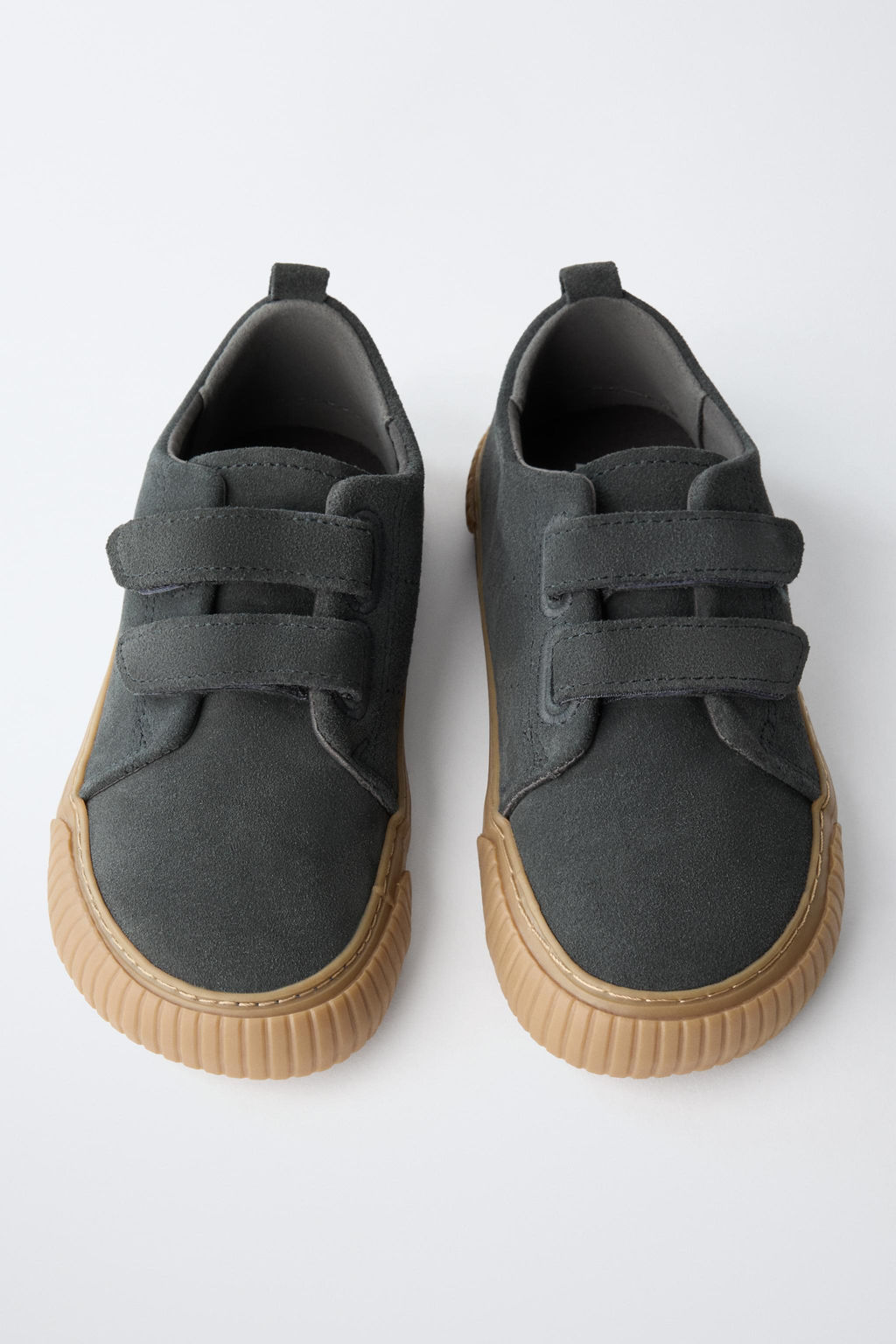 LEATHER STRAP BAREFOOT SNEAKERS - Zara фото 9