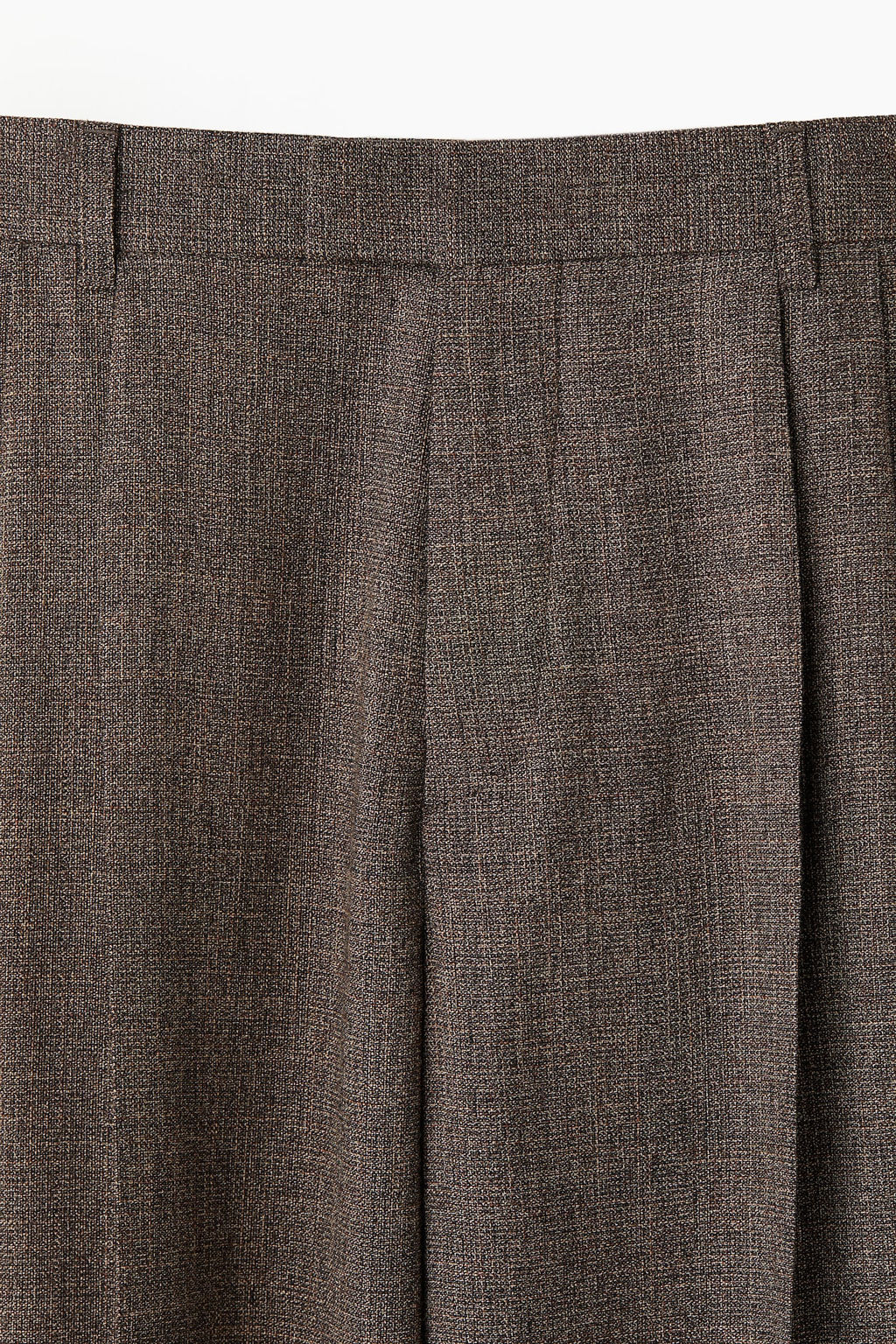 Pantalon en mezcla de lana con pinzas - H&m фото 7