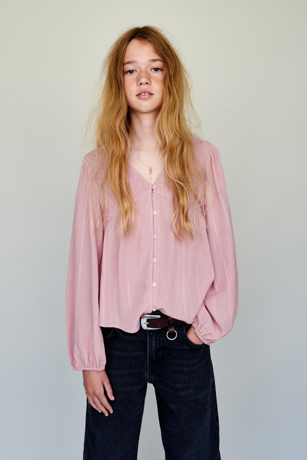 SHINY SHIRT - Zara фото 5