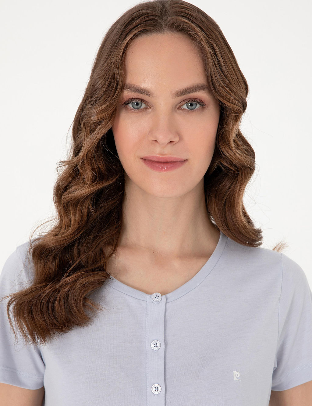 Mavi K_sakollu Kapri Pijama Tak_m_