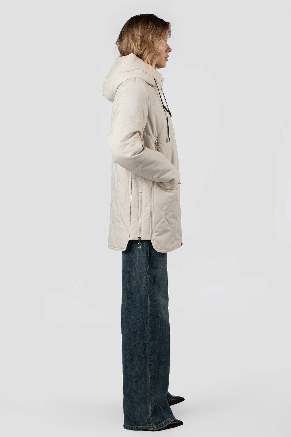 04-3135 Куртка женская демисезонная (Холлофайбер 100) - El podio фото 4