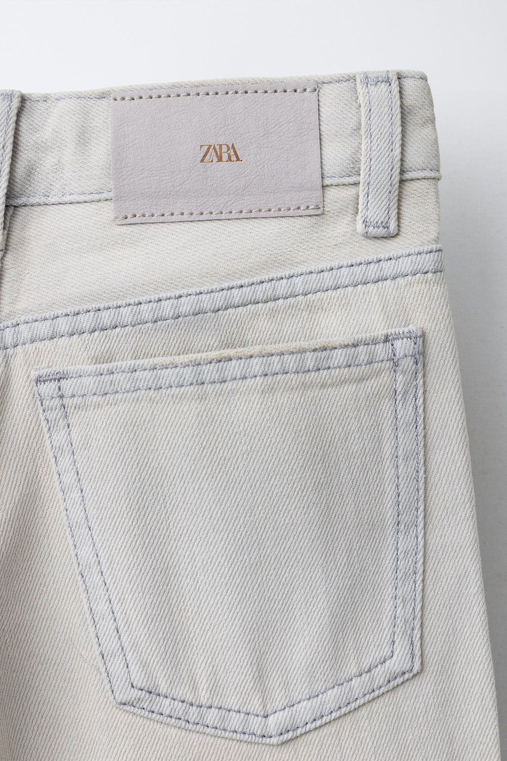 JEANS BOOTCUT TACHAS / Gris - Zara фото 5