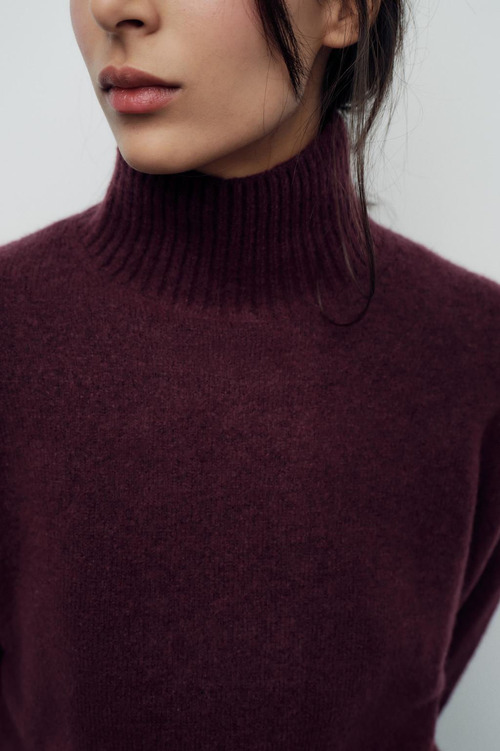 BASIC SOFT KNIT SWEATER - Zara фото 2