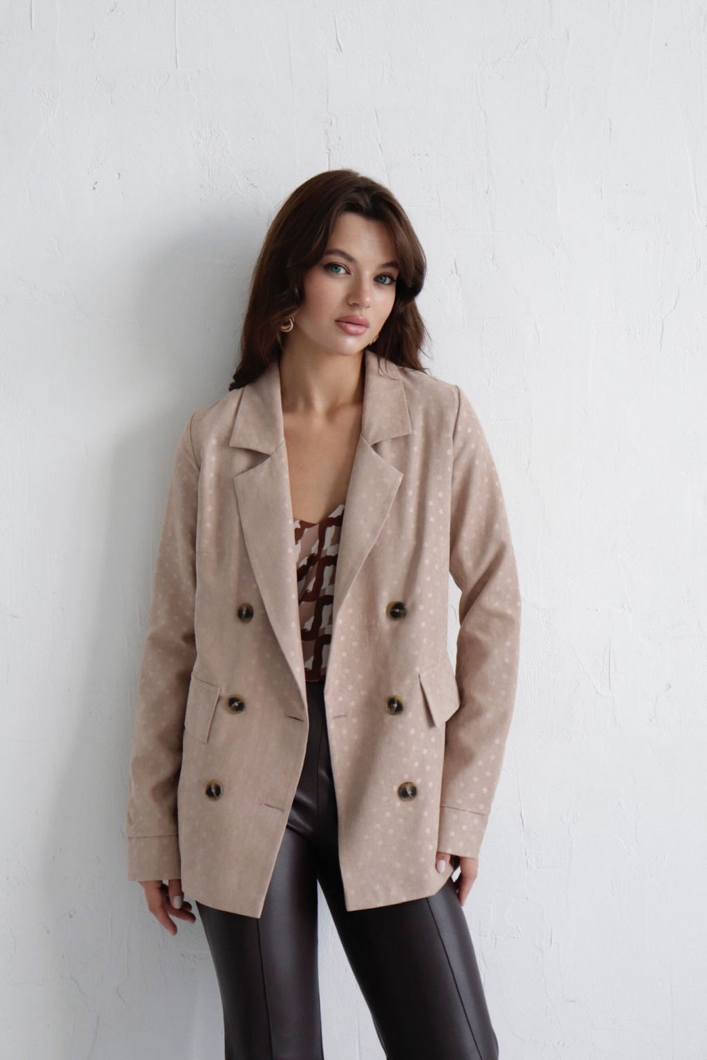 Двубортный жакет с английским воротником - Martichelli фото 3