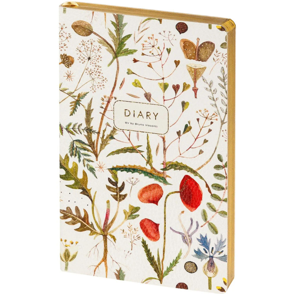 Ежедневник недатированный А5 FLEX FLORA.Луговые травы 3-743/18