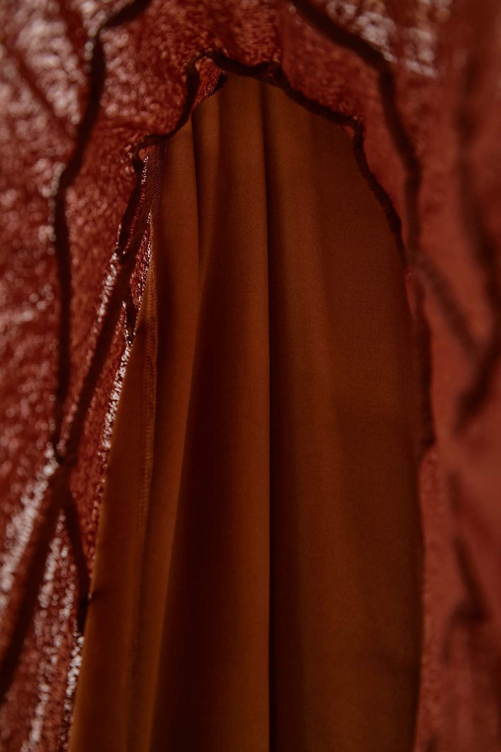 Kahverengi A-line F?rf?r Detayl? Kopuk Esnek Orme Etek TWOAW26ET00155 - Trendyolmilla фото 6