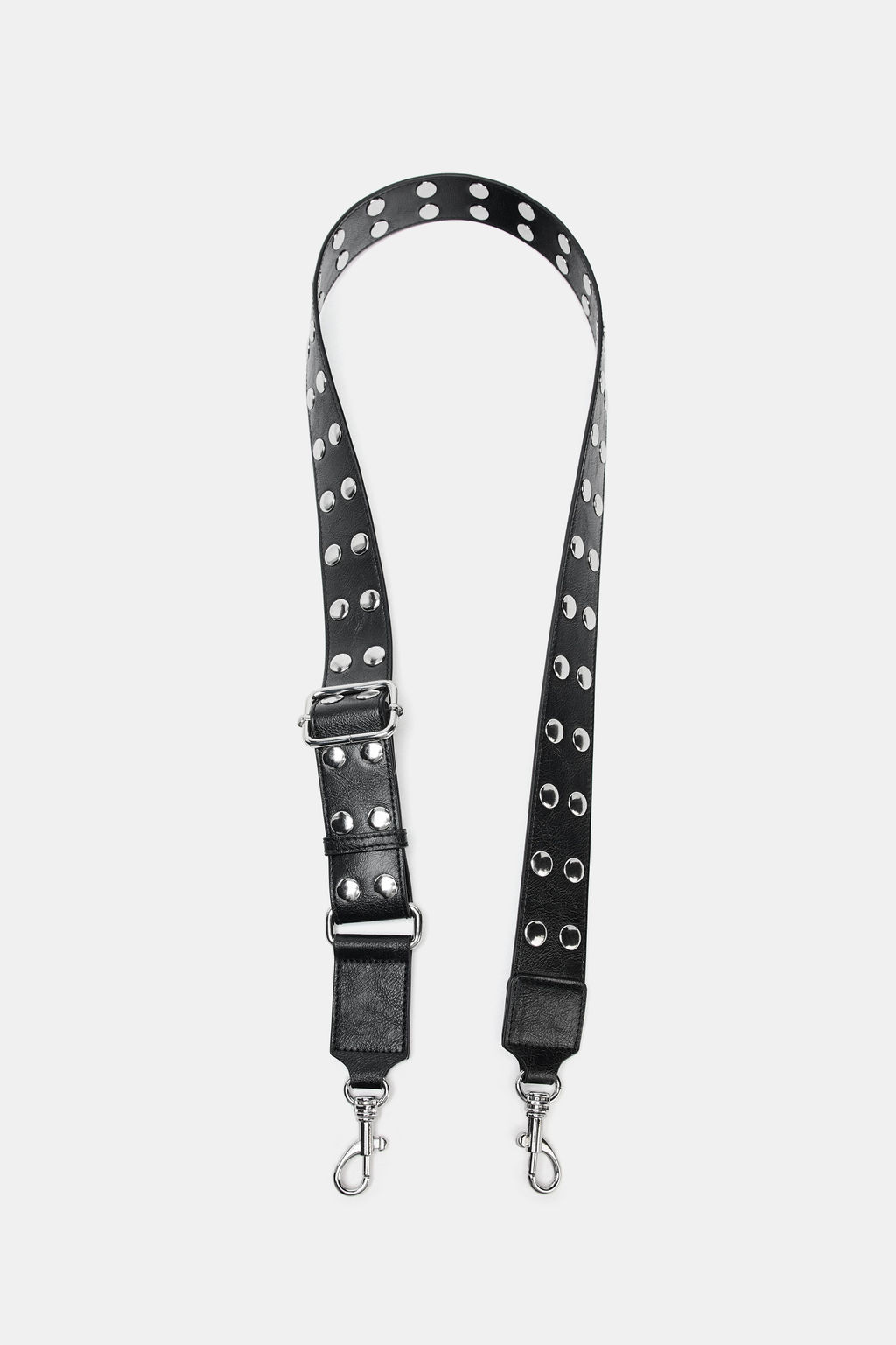 BANDOLERA PARA BOLSO TACHAS / Negro