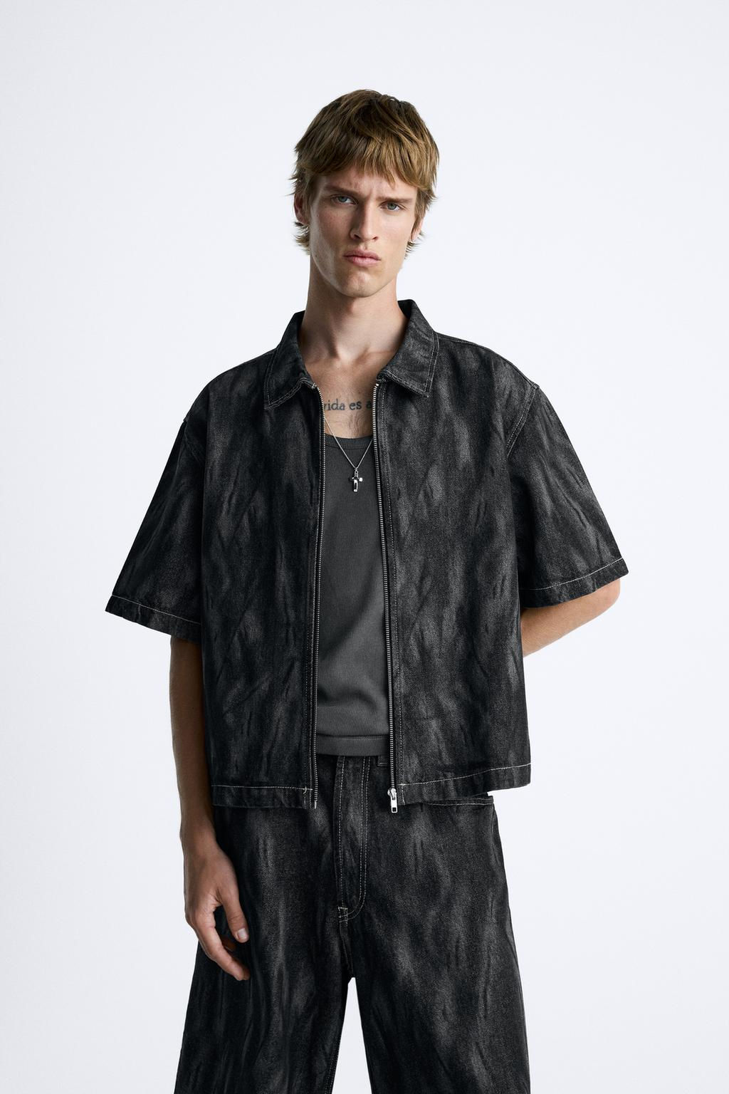 LAZER DESENLI GOMLEK - Zara фото 2