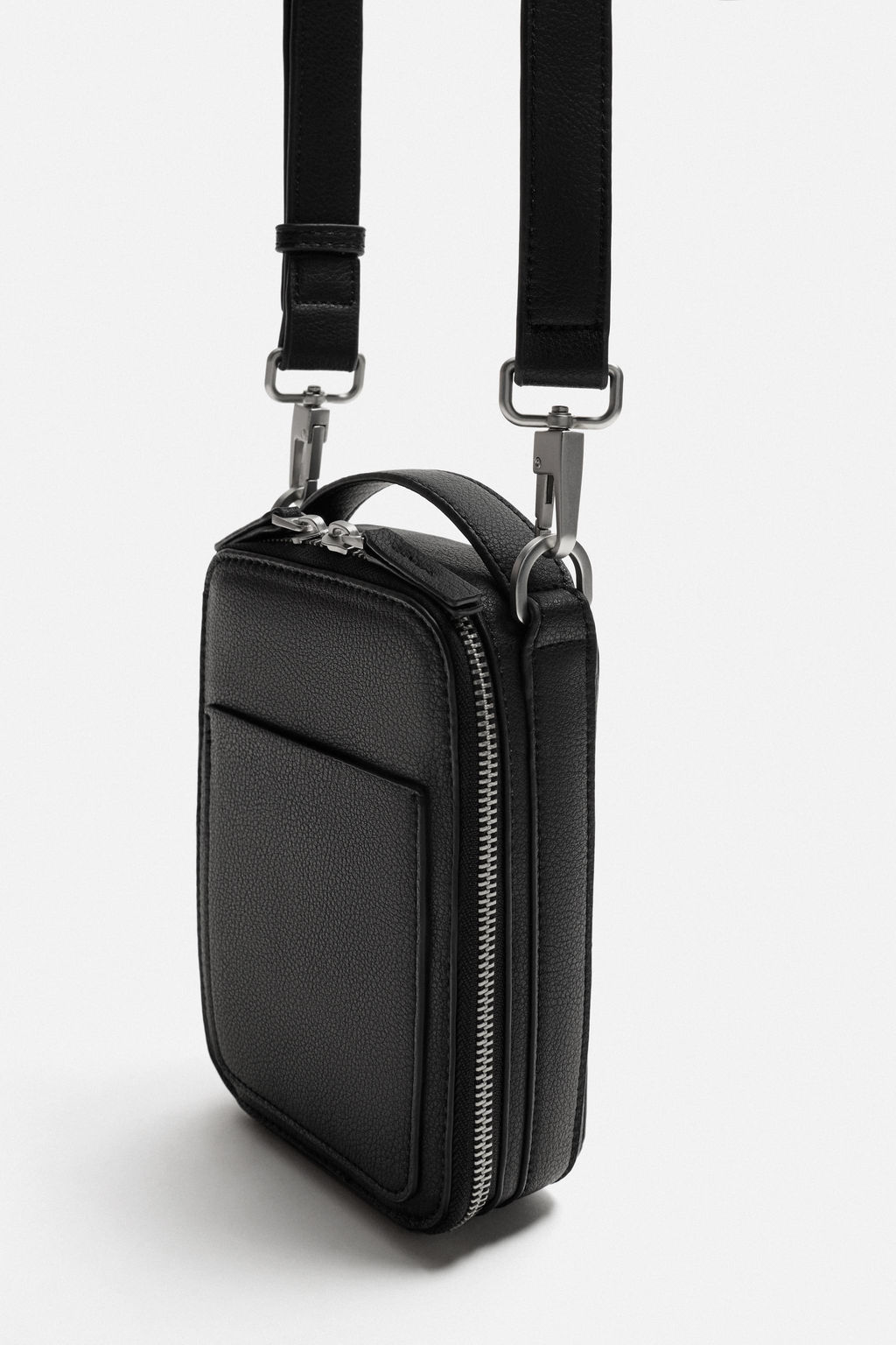 TEXTURED VERTICAL CROSSBODY BAG - Zara фото 6