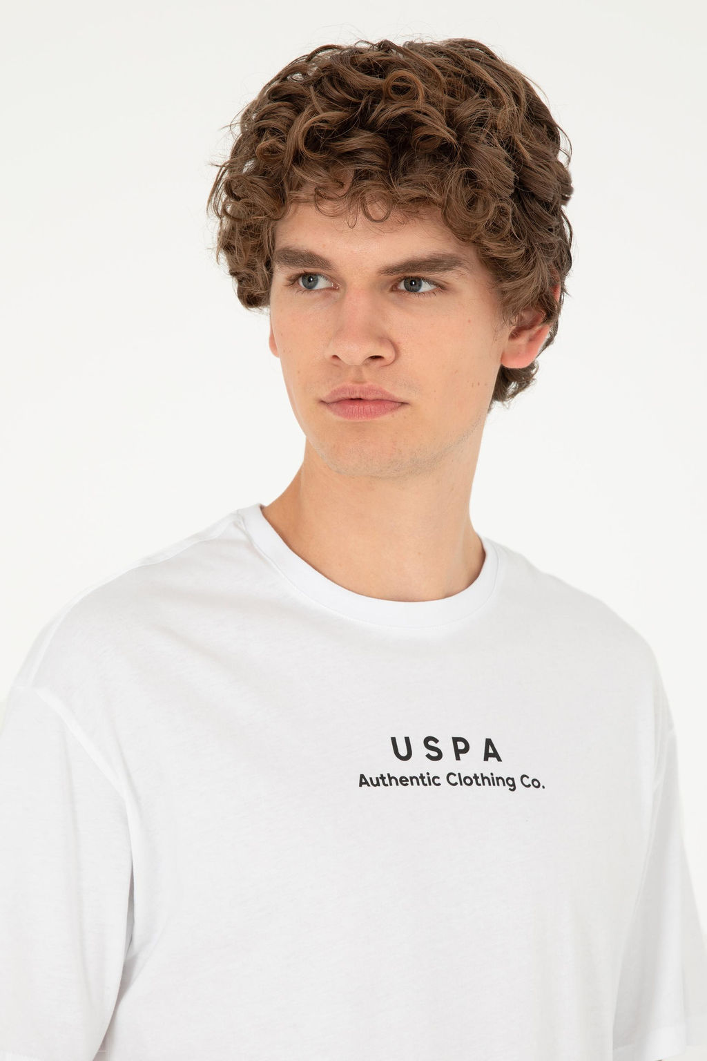 Мужская белая футболка Неожиданная скидка в корзине - U.s. polo assn фото 2