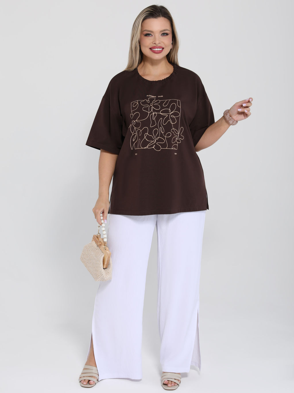 Футболка 95% хлопок, 5% эластан - Dora фото 16