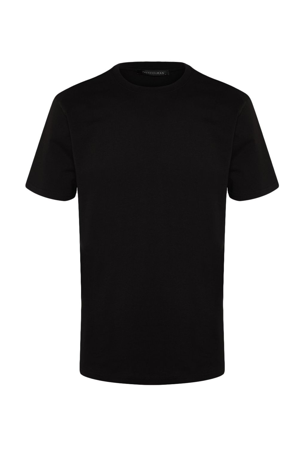 TRENDYOL MAN Siyah Basic %100 Pamuklu Regular/Normal Kesim Bisiklet Yaka T-Shirt TMNSS21TS0808 - Trendyolmilla фото 8