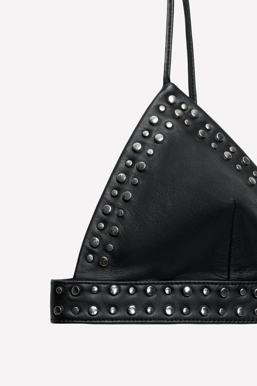 LEATHER STUDDED BRALETTE LUDOVIC DE SAINT SERNIN x ZARA  фото 4