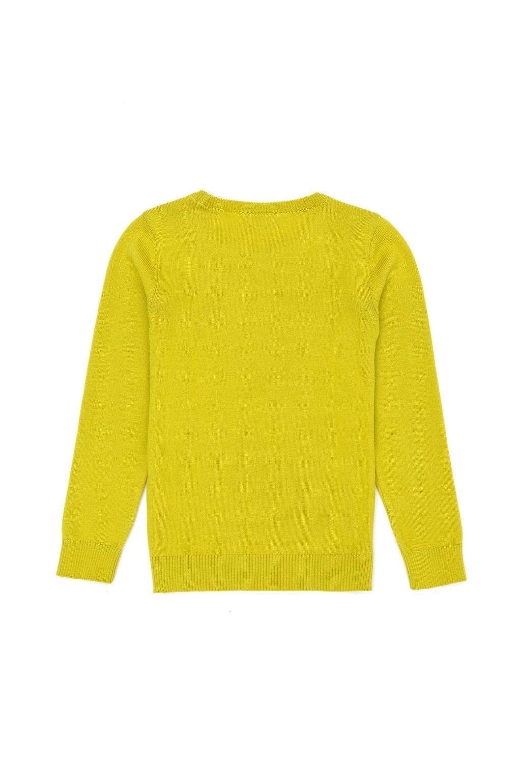 U. S. Polo Assn Базовый свитер с круглым вырезом фисташкового цвета для девочек - U.s. polo assn фото 8