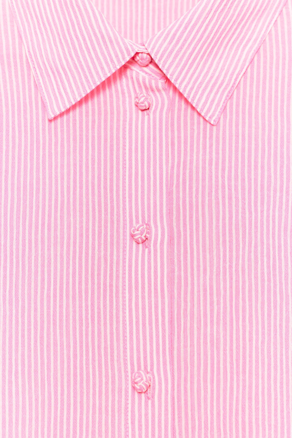 CAMISA MANGA CORTA ZW COLLECTION / Rosa - Zara фото 7
