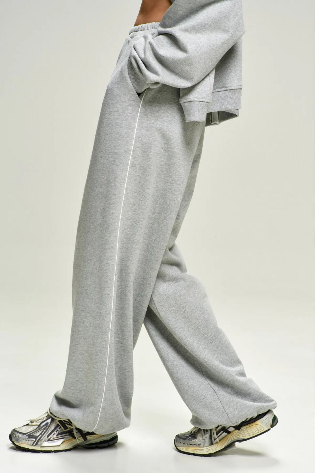 Брюки на кулиске Grey Melange - Erist store фото 4
